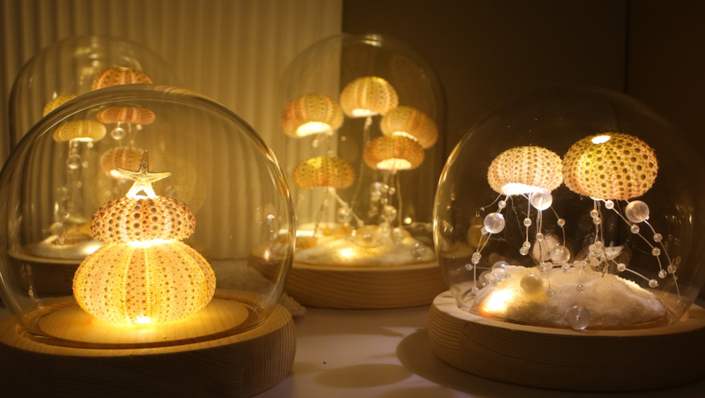 SEA URCHIN LAMP Workshop